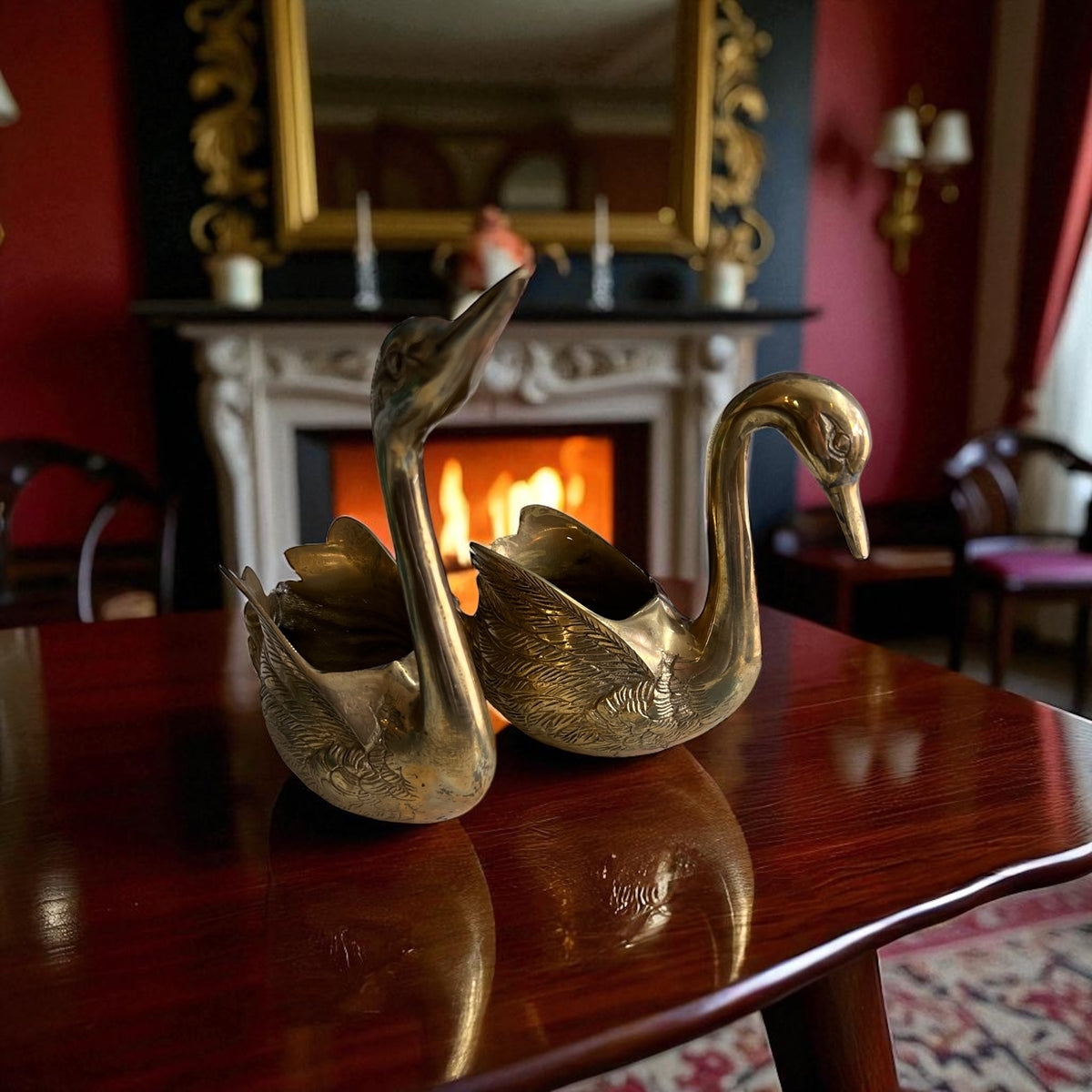 Brass Swans