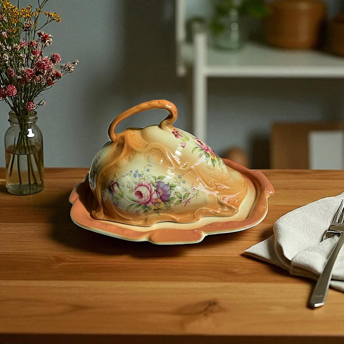 Vintage Cheese Dish